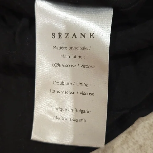 Sezane Elie Leipard Skirt, Flowy Pattern, EUC, 36, French Sophistication - Picture 9 of 10